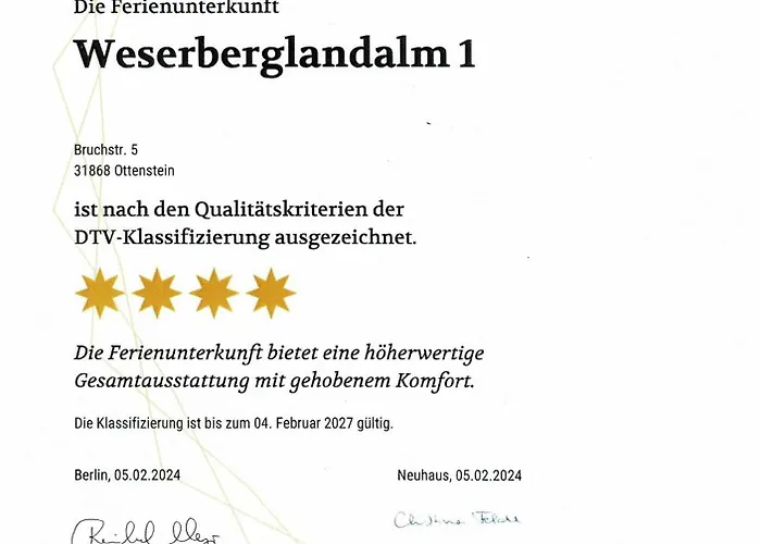 Сasa de vacaciones Weserberglandalm *